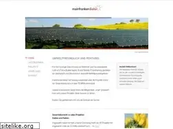 Sites similar to mainfrankensolar.de