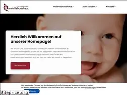 Sites similar to maingeburtshaus.de