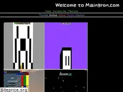 Sites similar to maingron.com