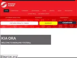 Sites similar to mainlandfootball.co.nz