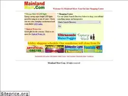 Sites similar to mainlandmart.com