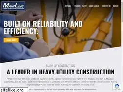 Sites similar to mainlinecontracting.com