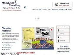 Sites similar to mainlineplumbing.net.au