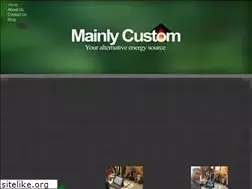 Sites similar to mainlycustom.com