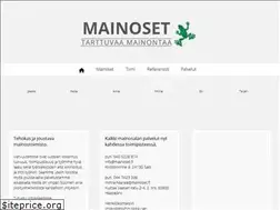 Sites similar to mainoset.fi