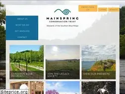 Sites similar to mainspringconserves.org