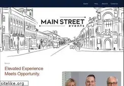 Sites similar to mainstevents.com