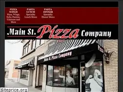 Sites similar to mainstpizzacompany.com