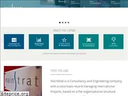 Sites similar to mainstrat.com