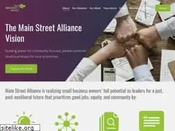Sites similar to mainstreetalliance.org