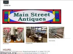 Sites similar to mainstreetantiques.com