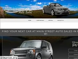 Sites similar to mainstreetautoneenah.com