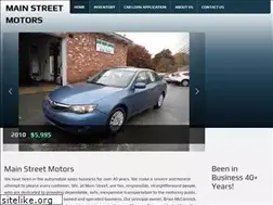 Sites similar to mainstreetautos.com