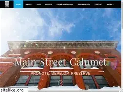 Sites similar to mainstreetcalumet.com