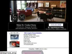 Sites similar to mainstreetcaskets.com