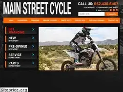 Sites similar to mainstreetcycle.com