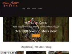 Sites similar to mainstreetcycles.com
