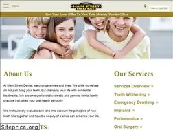 Sites similar to mainstreetdental.us