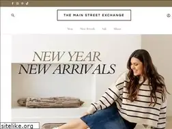 Sites similar to mainstreetexchangeapparel.com