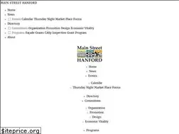 Sites similar to mainstreethanford.com