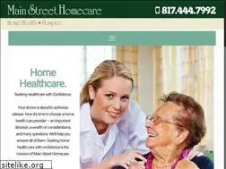 Sites similar to mainstreethomecare.com