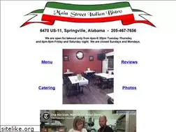 Sites similar to mainstreetitalianbistro.com