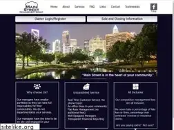 Sites similar to mainstreetmanagers.com
