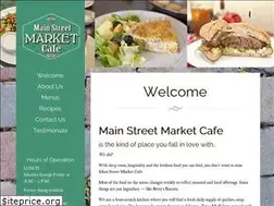 Sites similar to mainstreetmarketcafe.com