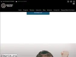 Sites similar to mainstreetmartialarts.com