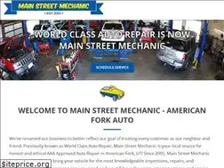 Sites similar to mainstreetmechanic.com