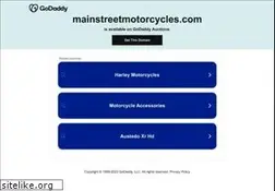 Sites similar to mainstreetmotorcycles.com