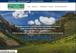 Sites similar to mainstreetmoverscolorado.com
