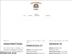 Sites similar to mainstreetpizzari.com