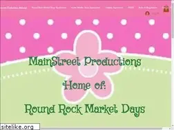Sites similar to mainstreetproductionsrr.com