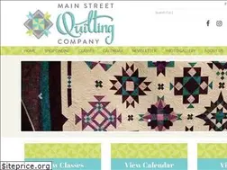 Sites similar to mainstreetquiltingco.com