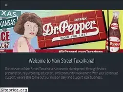Sites similar to mainstreettexarkana.org