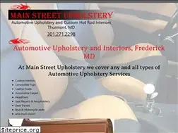 Sites similar to mainstreetuph.com