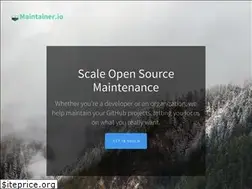 Sites similar to maintainer.io