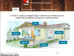 Sites similar to maintainingmyhome.org.nz