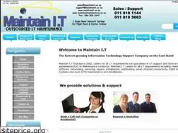 Sites similar to maintainit.co.za