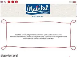 Sites similar to maintal-konfitueren.de