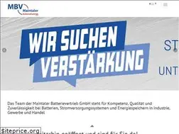 Sites similar to maintaler-batterievertrieb.de