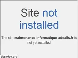 Sites similar to maintenance-informatique-adealis.fr