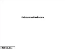 Sites similar to maintenanceblocks.com