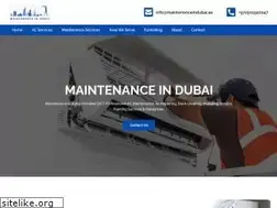 Sites similar to maintenanceindubai.ae