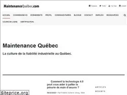 Sites similar to maintenancequebec.com