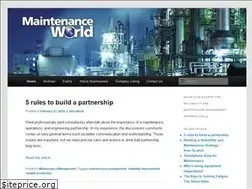 Sites similar to maintenanceworld.com