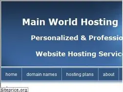 Sites similar to mainworldhosting.com