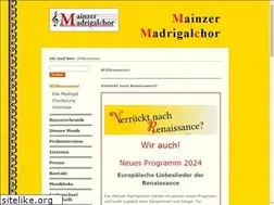 Sites similar to mainzer-madrigalchor.de