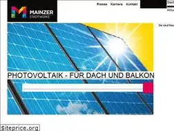 Sites similar to mainzer-stadtwerke.de